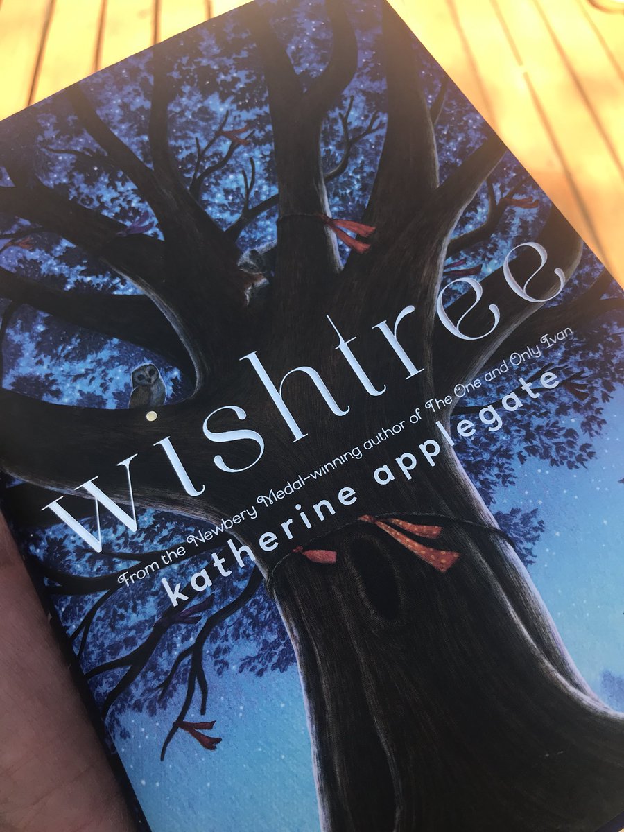 melessa_bosch's tweet photo. @kaaauthor @MrSchuReads #wishtree Mr. Schu, thank you for the gift of Wishtree at NDRA @NDLiteracy Katherine Applegate I read this book under the beautiful trees at my childhood home! It will find its way from my hands to many others. Your story is beautiful. https://t.co/5qAFRhfvbF