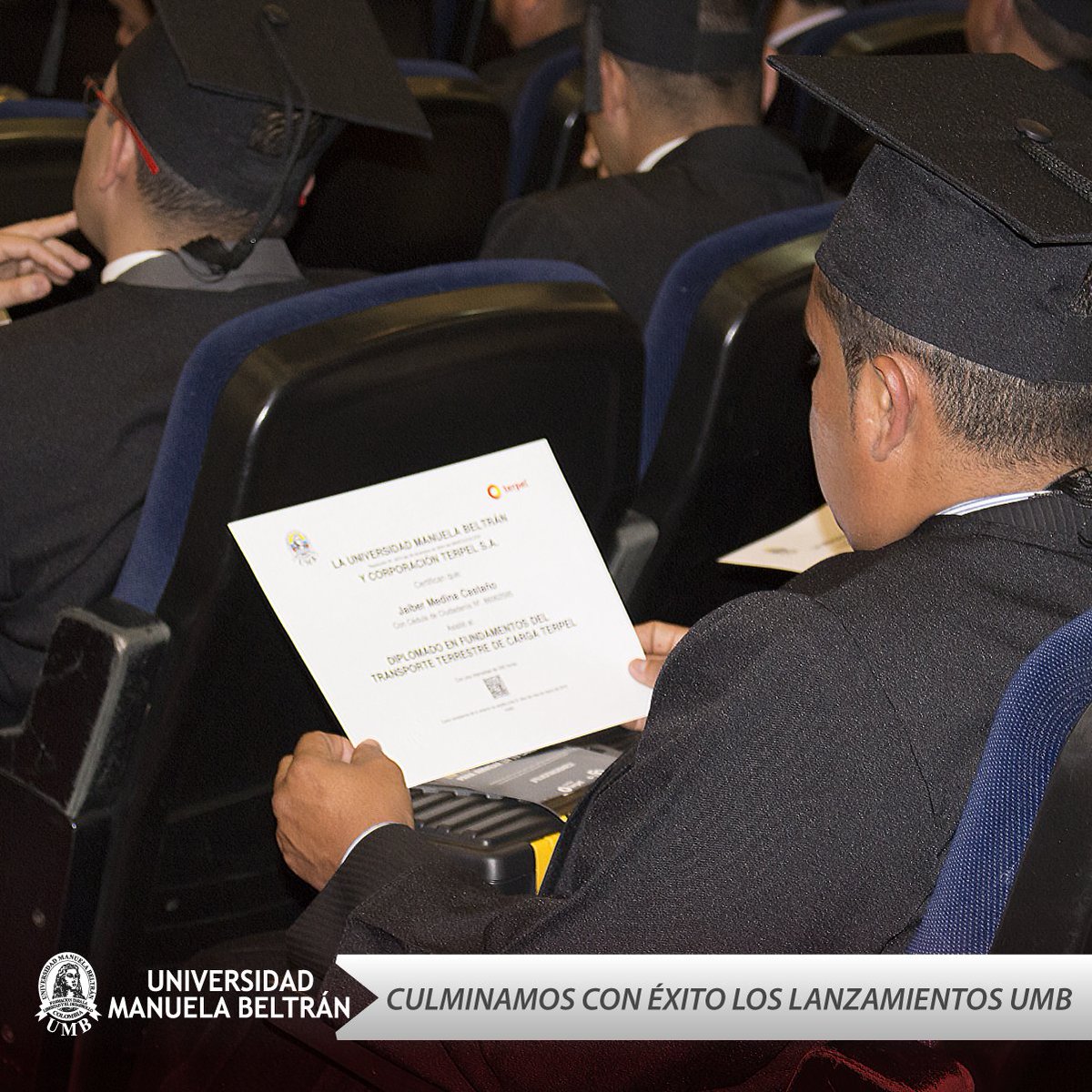 UniversidadUMB's tweet photo. Felicitamos a nuestros nuevos Egresados Manuelistas en el #DiplomadoEnAltoDesempeñoParaLaConducción en convenio con @TerpelCol #UMBvirtual https://t.co/DzuKcpXfQx