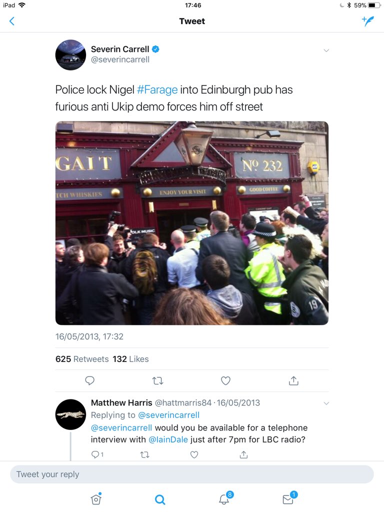 ddale0000's tweet image. They never put up with his nonsense in Scotland. No UKIP there. We should have been more Scottish. 
#iamscottish