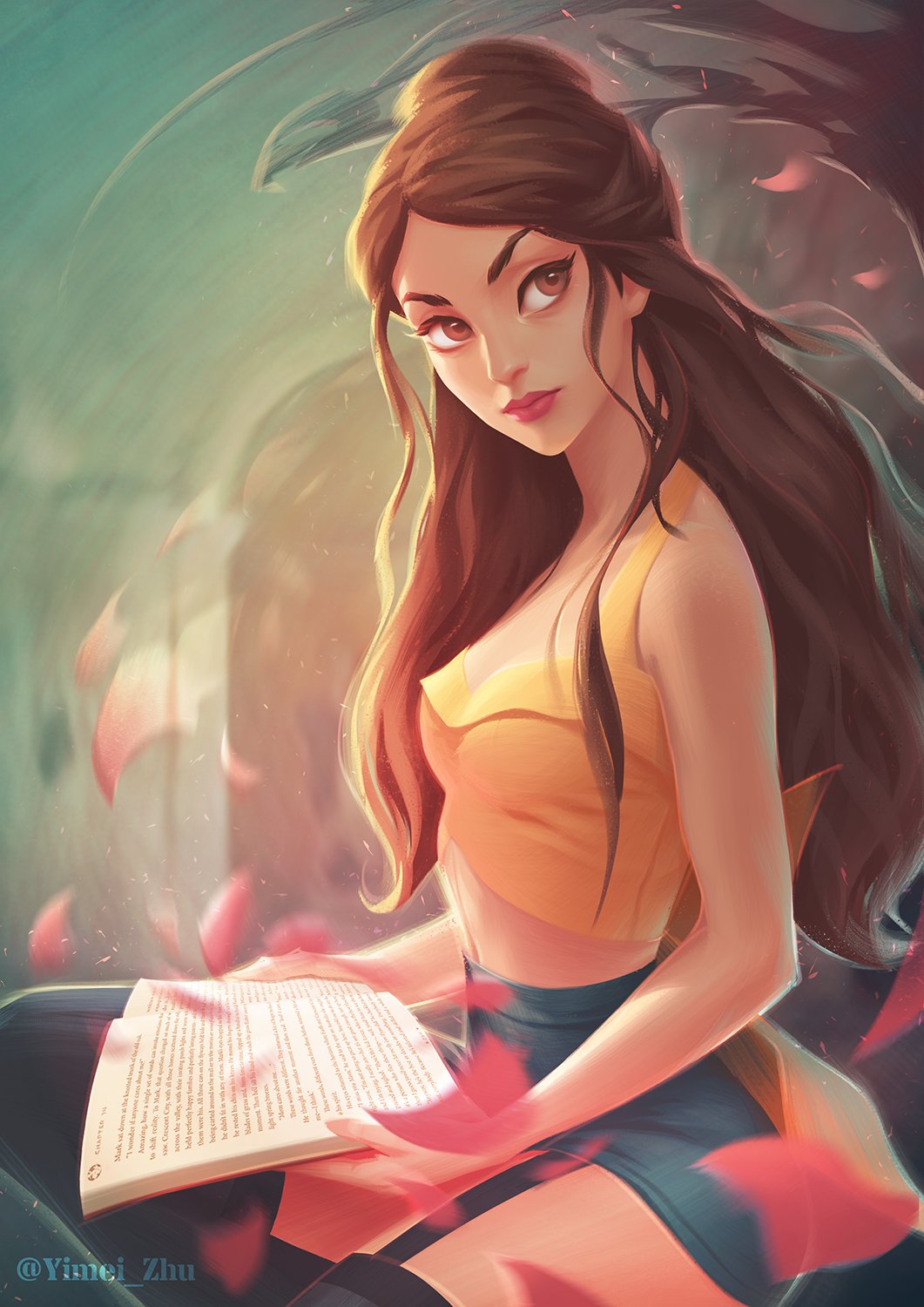 YimeiZhu⁷~BTS Fanart~ on X: "Belle in 50s fashion style. #Belle  #BeautyAndTheBeast #Disney #disneyprincess https://t.co/3Ux9cl2c6K" / X