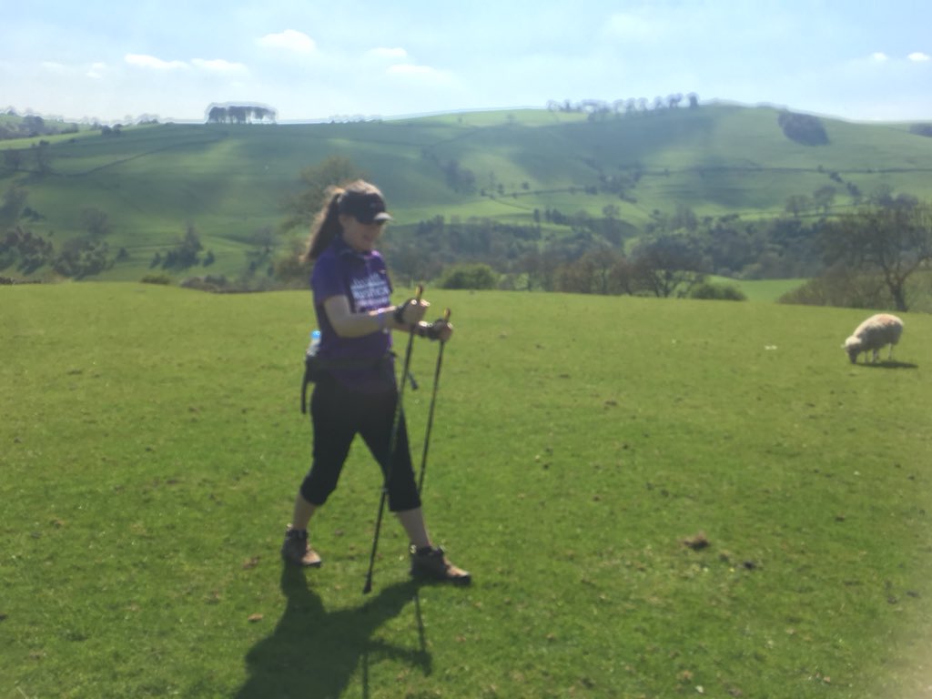#nordicwalking #sunshine #sherwoodnordic #Ilam #rusticknordicwalkingfestival