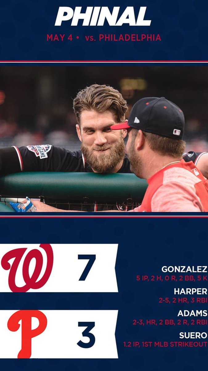 NatsWx's tweet photo. Also, via @nationals on IG. #phinal https://t.co/alEvduauYZ