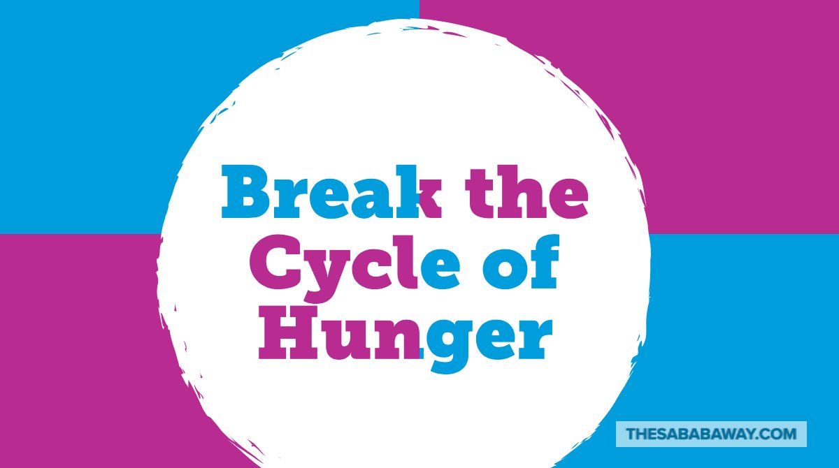 sababawater's tweet photo. Break the cycle of hunger. #TheSababaWay #buysababa #endchildhoodhunger https://t.co/kzaW8v1bLD