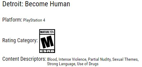 Detroit: Become Human review on PlayStation 4