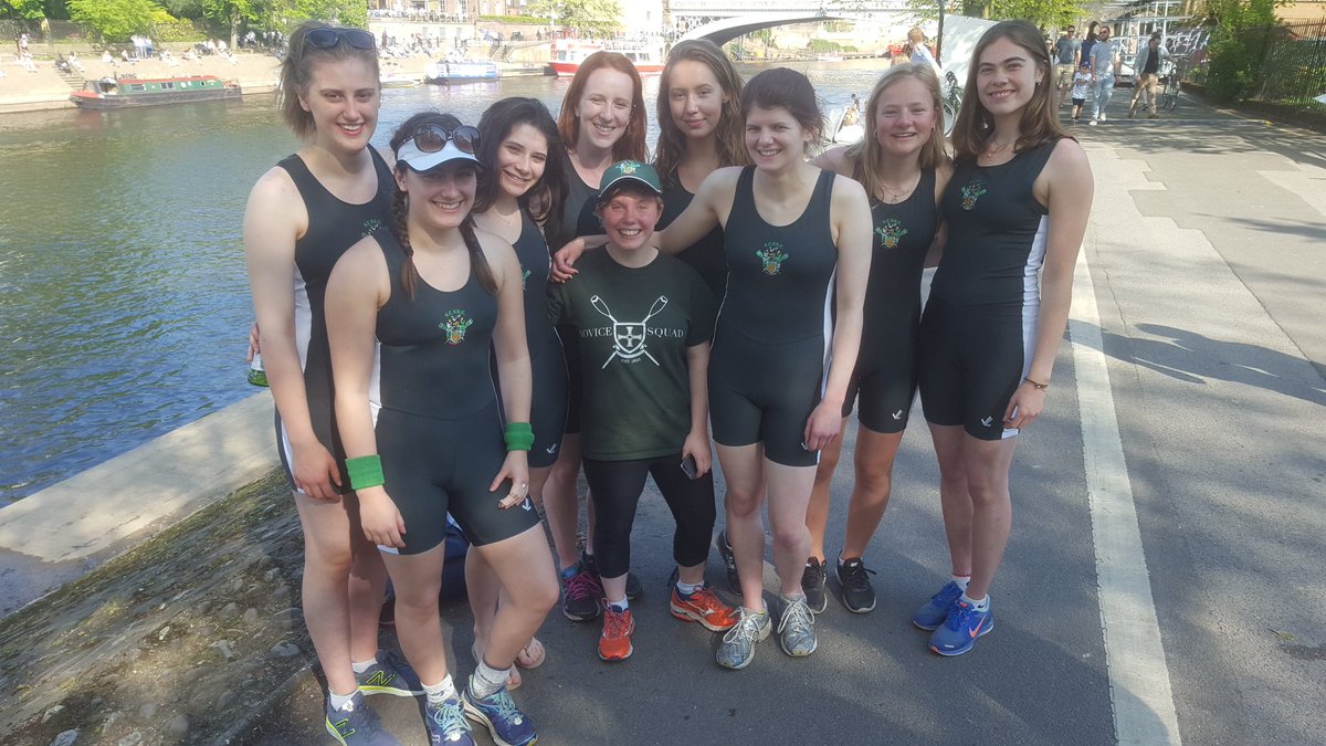 A fantastic day of racing at #YorkSpring2018! Our novice women had their inaugural race, defeating a university crew to get through to semis! Well done girls