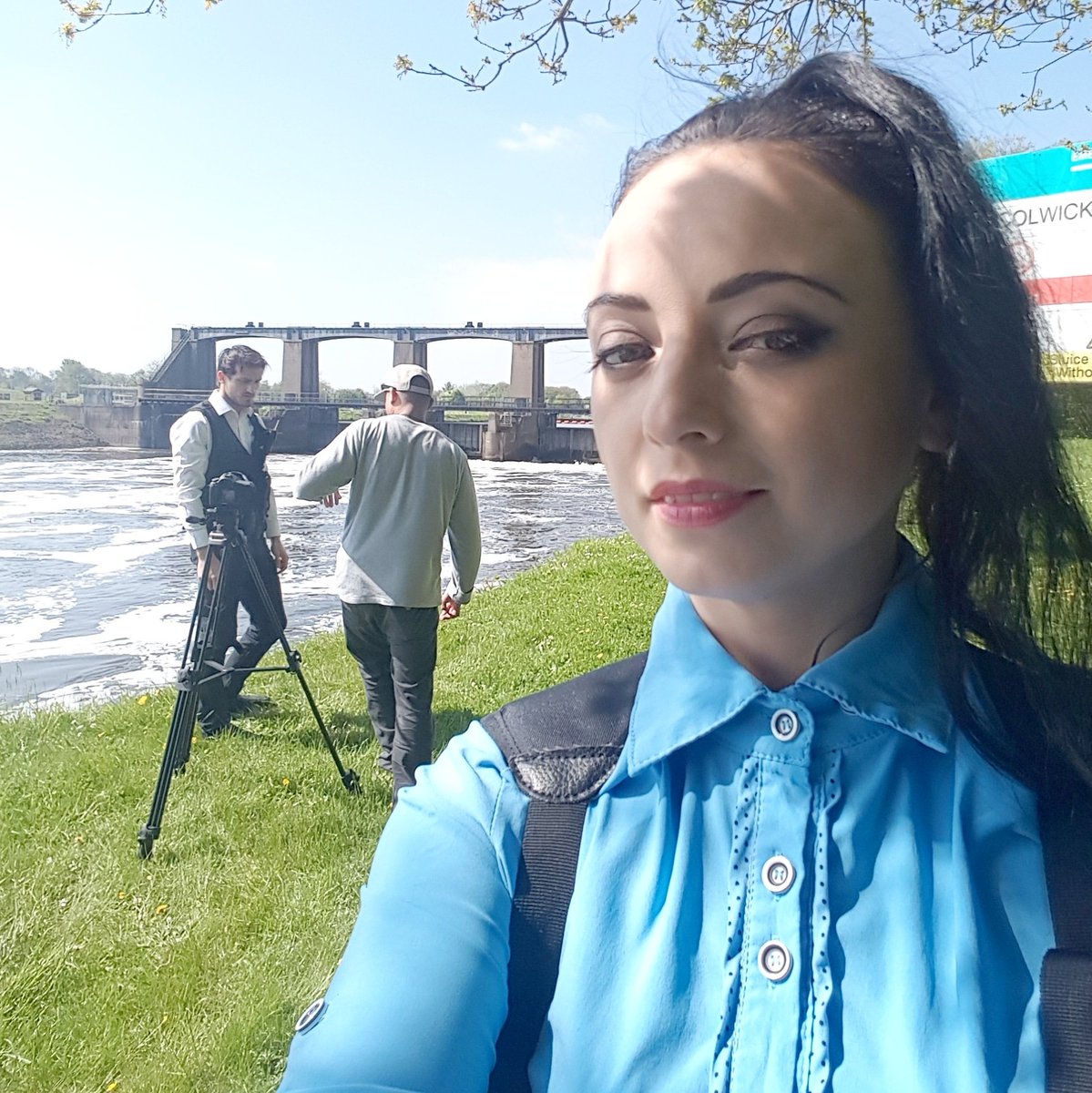 Carmen_Silva2's tweet photo. Playing Detective Alexis Gwynn in #tvseries "Case Files".#thriller #action #detectiverole #acting #actor #actress #filming #filmset #outdoorfilmset https://t.co/HGFID4enzv