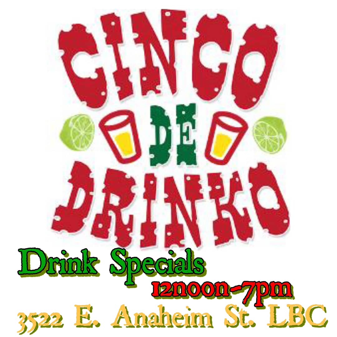 TidalBayLBC's tweet photo. It's going to be an ALL day event #CincoDeMayo https://t.co/7ExNLT2B5S