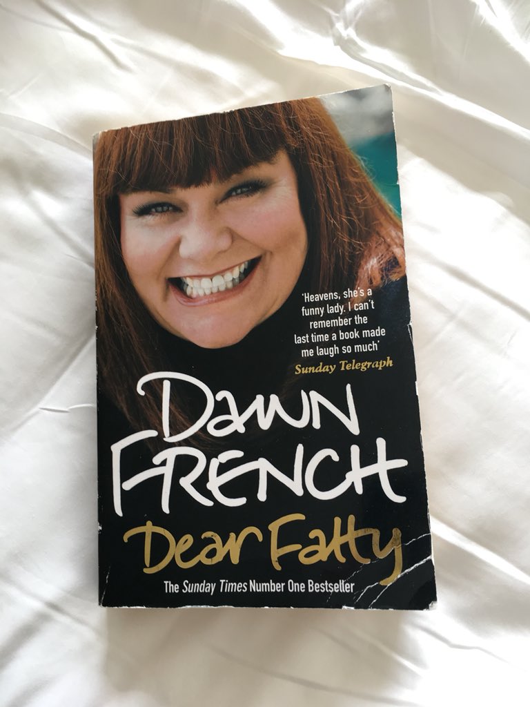 HollyLWoodhouse's tweet photo. Dear Dawn @Dawn_French Iβm going to write you a letter. Do I send it to United Agents and, if so, should it be FAO Ms Vincent or Ms Davie? Did I enjoy it? I absolutely loved #DearFatty and, as instructed, I have told all my friends. Best wishes to you lovely lady π₯ https://t.co/UN66POXPx5