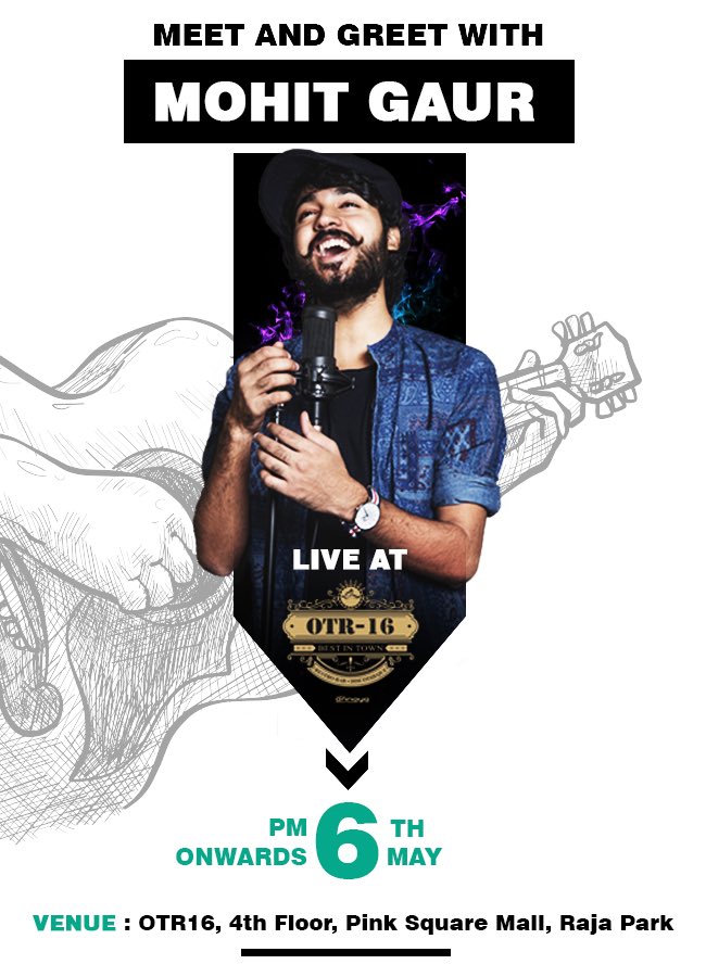mohitgaur7991's tweet photo. Having a meet up session tomorrow (6th May, 6pm onwards) in Jaipur. Please do come! I would love to meet you there 😄 Venue :- OTR16, Pink square mall, Raja park. https://t.co/R3wyb1V2aq