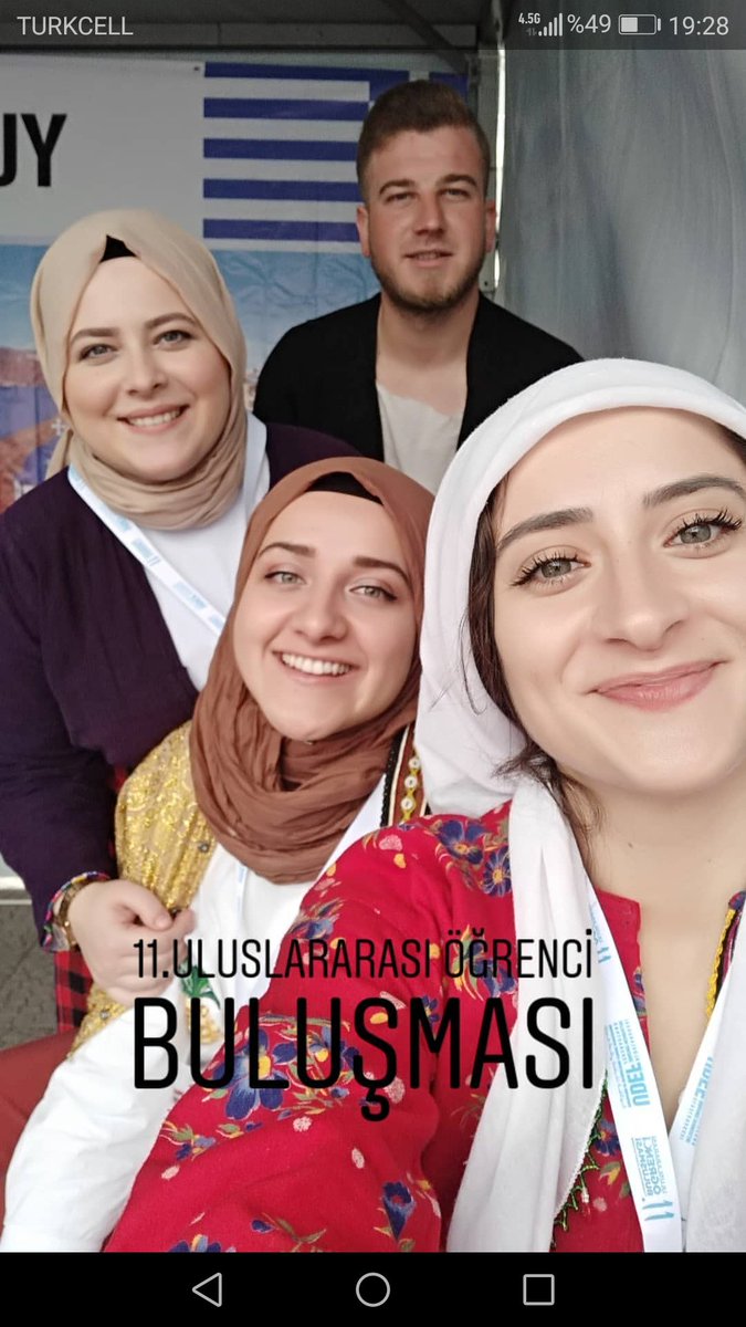 BatobSamsun's tweet photo. Samsun Batöb olarak uluslararasi ögrenci buluşmasında Yunanistani tanıtmak üzere yerimizi aldık https://t.co/s6SK18MgI2