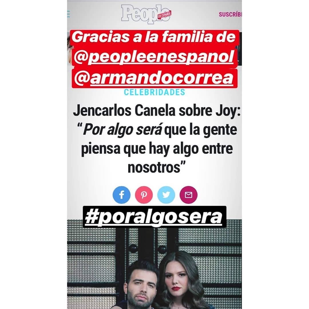Dolenec_Silvana's tweet photo. Regrann from @JenkyAlemania  -  Cortesía @jencarlosmusic ig stories : "Gracias a la familia de @peopleenespanol @ArmandoCorrea "................... #poralgosera #PorAlgoSerá #Jen #JencarlosCanela #JoyHuerta  - #regrann https://t.co/9vLK6q3VHs