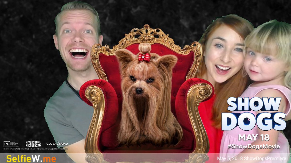 Feelin' fabulous <a href="/ShowDogsMov/">Show Dogs Movie</a> ! Yaaasss queen! 👑 #showdogs #showdogsmovie