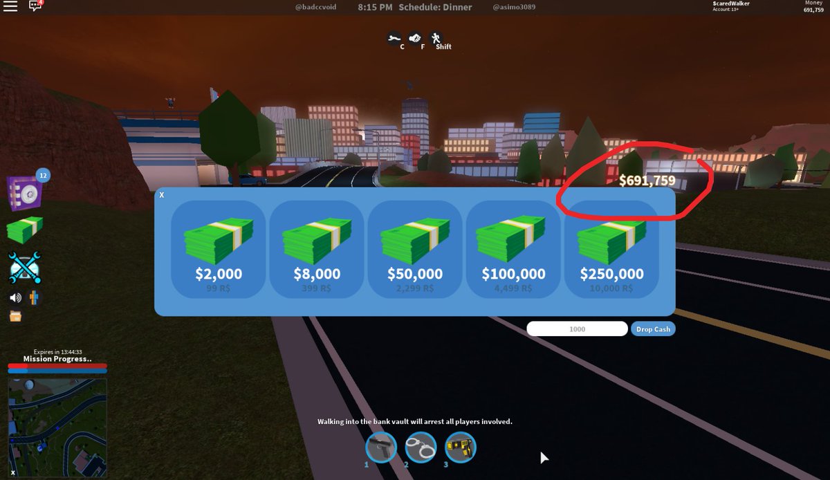 ScaredWalker's tweet photo. 💰💵 500,000 Jailbreak Cash Giveaway! 💰💵

To enter this giveaway you must do the following steps:

1. Follow @ScaredWalker 
2. Like and RT this tweet.
3. Be active. (I'll see if you're active or not).

Giveaway ends at 6/05/2018. There'll be 5 winners. Good luck everyone! https://t.co/m0K76aha0J