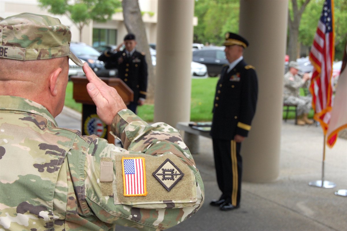 TheCalGuard's tweet photo. PHOTOS: The California State Military Reserve promoted incoming commander Jay Coggan from colonel to brigadier general Saturday in Sacramento. The CSMR conducted a change of command ceremony honoring outgoing commander Brig. Gen. Frank Emanuel and welcoming Brig. Gen. Coggan. https://t.co/clsmZwu3l2