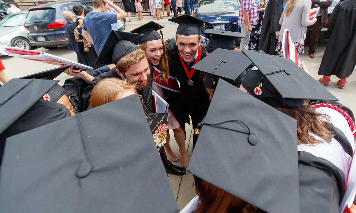 UNLincoln's tweet photo. Congrats to the 3,200+ graduates who are entering the workforce, starting businesses, furthering their education, conducting research and impacting the state, country and world. 🎓 ›› https://t.co/4wKov0NAwo #GoBigGrad #UNL #NUforNE https://t.co/dCKZdTLpDn