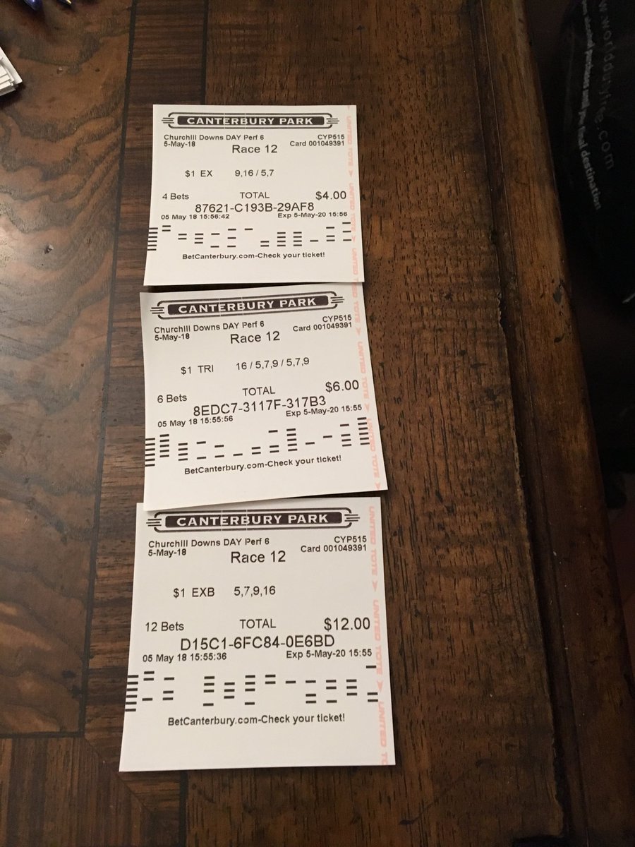 Derby bets are in!!  Go Magnum Moon!!!  #KentuckyDerby <a href="/kayleewalstad/">Kaylee Walstad</a> <a href="/KentuckyDerby/">Kentucky Derby</a>