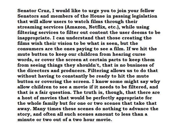 LoreHistory's tweet image. @SenTedCruz #savefiltering