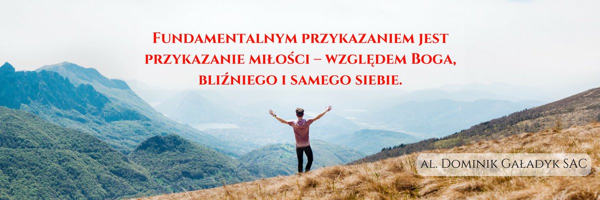 Ziarno_Slowa's tweet photo. Fundamentalnym przykazaniem jest #przykazanie miłości – względem #Boga, bliźniego i samego siebie. 

https://t.co/l5opV4dgOW

#wsdsac, #pallotyni, #medytacja, #słowo, #zak, #sac https://t.co/cByf1gRxeF
