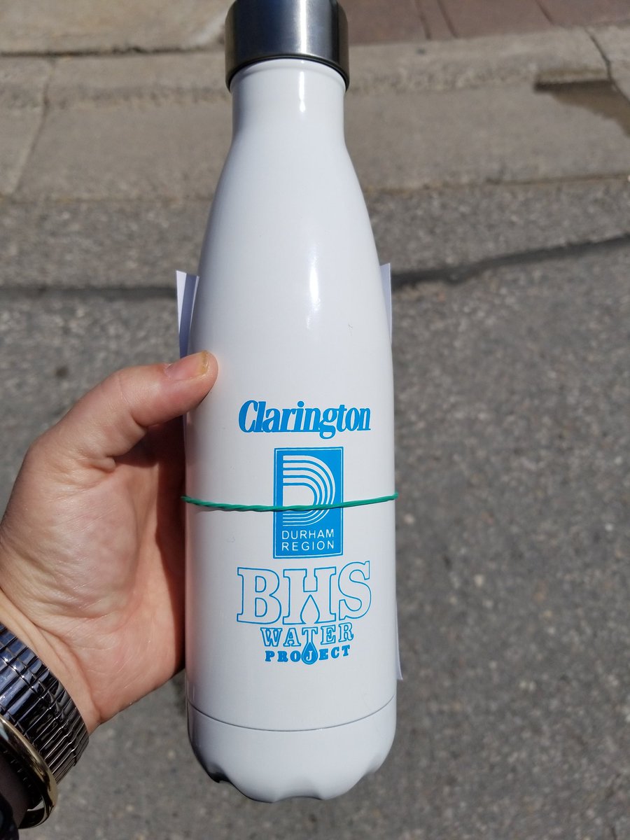 sarahbobka's tweet image. Beautiful day in @ClaringtonON for #Maplefest! Great water initiative by @BowmanvilleHS #KPRisAwesome #bhswaterproject #thewaterproject #saynotoplasticwaterbottles 
@_WaterProject @clartourism @RegionofDurham