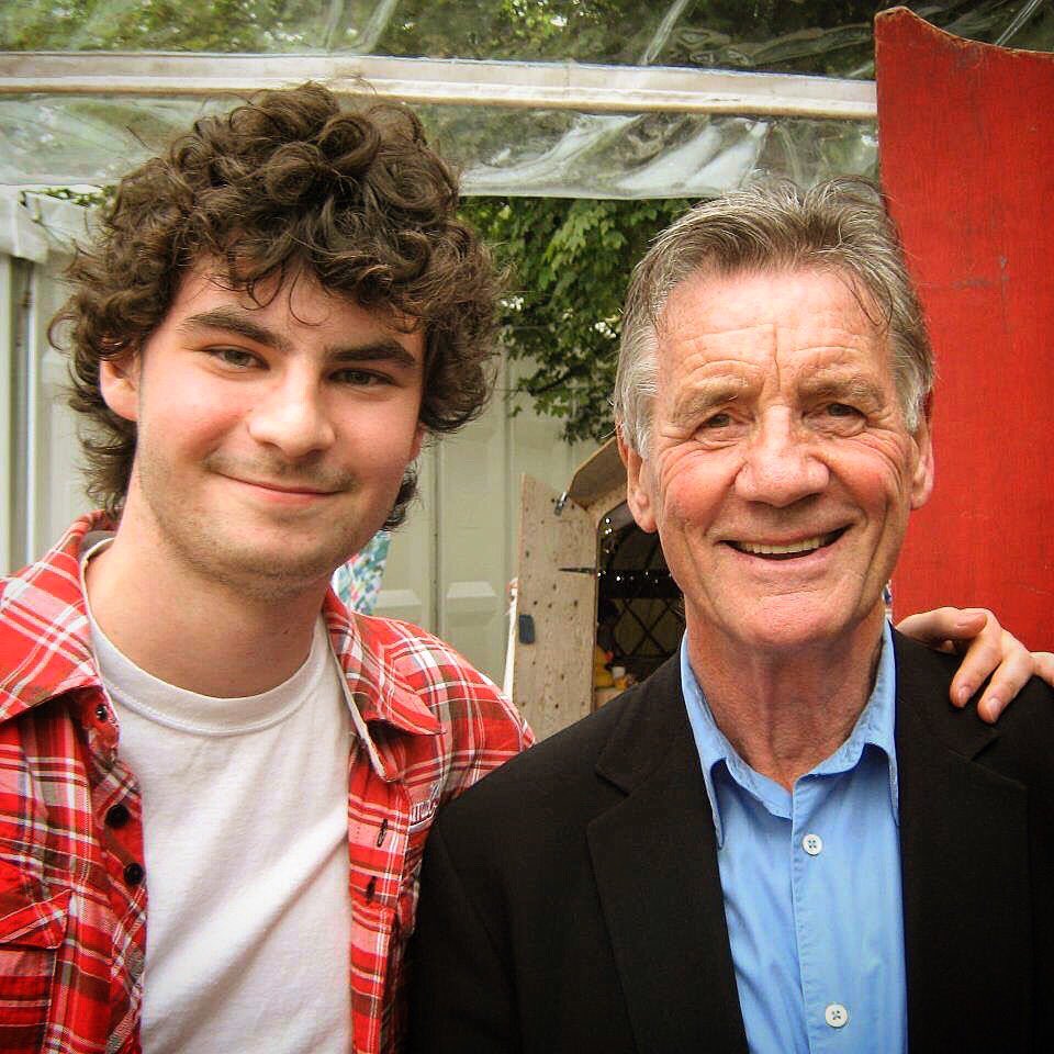 It\s Michael Palin\s 75th birthday today. So here\s a picture of me with a young John Cleese. Happy Birthday, Eric! 