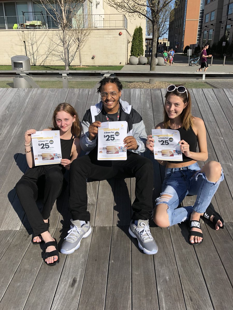 HeidiSuhrke's tweet photo. Street fighting on this beautiful day!!! #liftyourself #savewithsprint @jesse_kaquatosh @PeterHilbelink https://t.co/iU3ykU5Mzx