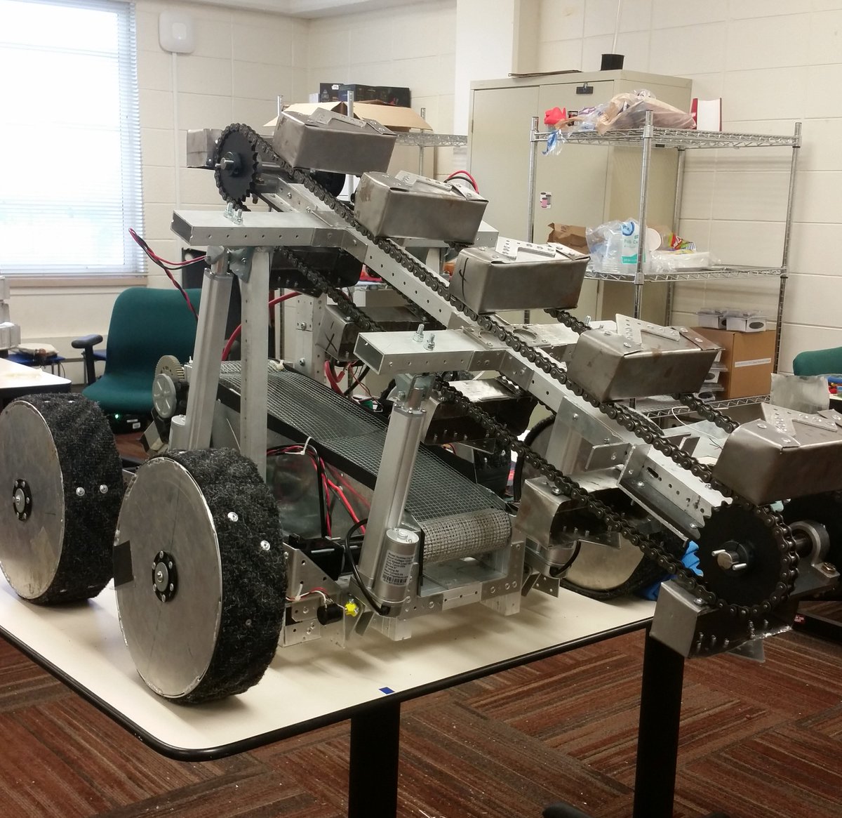 Get ready <a href="/NASA/">NASA</a> Robotic Mining Competition! The Mississippi State State Space team is almost ready!
