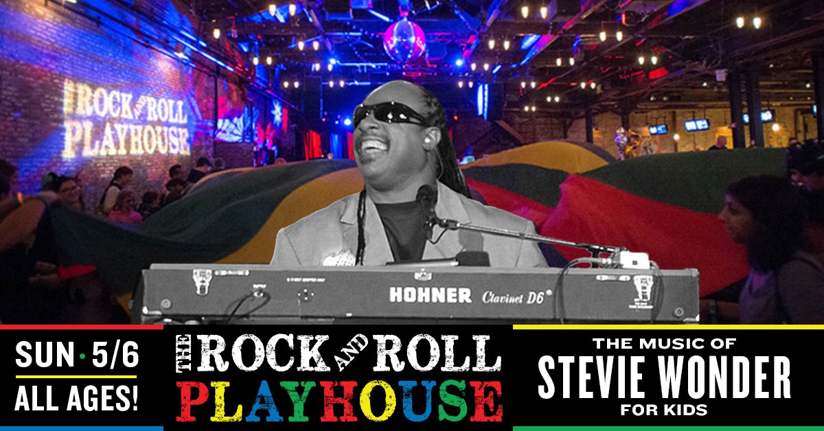 #TOMORROW! Listen up for Songs in the Key of Life at <a href="/BrooklynBowl/">Brooklyn Bowl</a> as we play the music of #StevieWonder for Kids! Tix+Info-->> fal.cn/4kj4