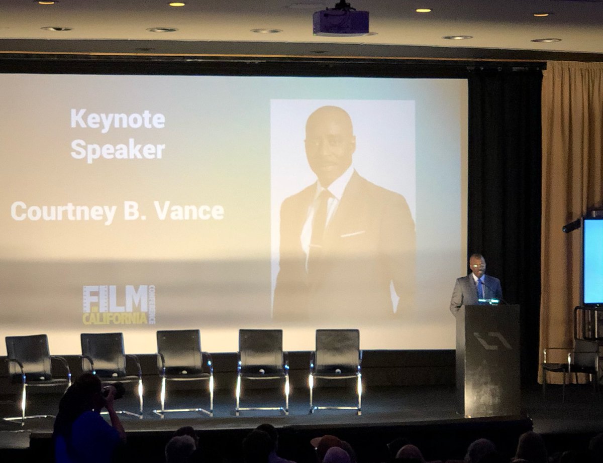 Keynote Speaker <a href="/CourtneyBVance/">Courtney B Vance</a>! #FICC18 #FilmCA