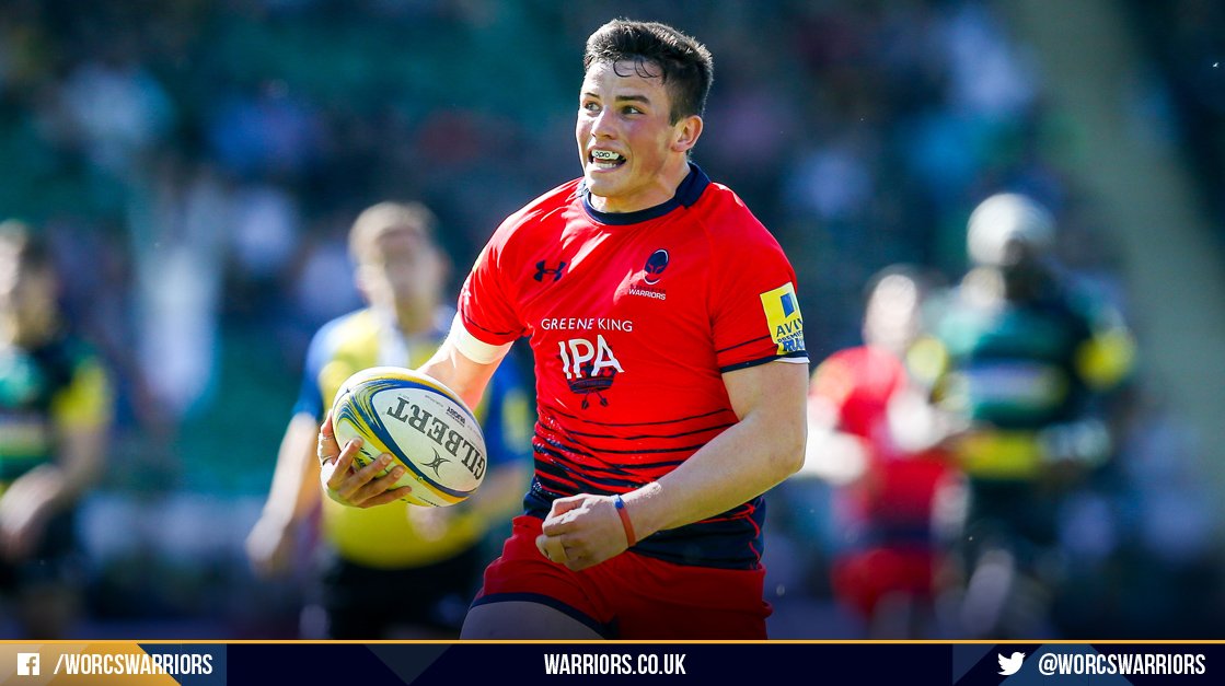 WorcsWarriors's tweet photo. 🎩 Hats off to this young man who was exceptional on his first @premrugby start yesterday! 2 tries in just 29 minutes of rugby! 👊 https://t.co/cnKEtNtsyD