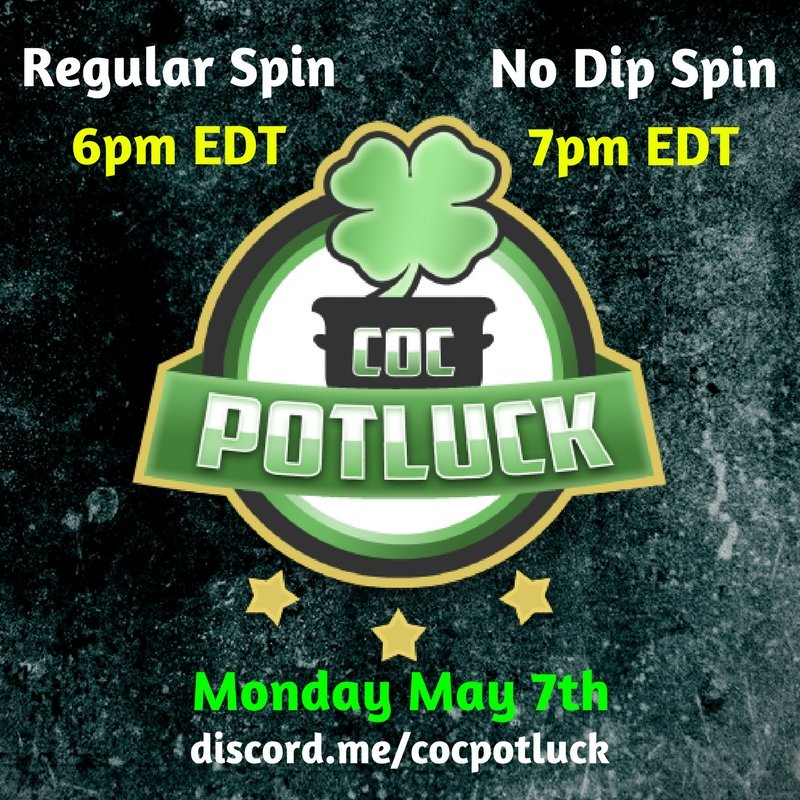 This coming Monday, get ready for some Hyyyype with our big sister <a href="/cocpotluck/">CoCPotluck</a> 💪🌠 💪🌠 💪