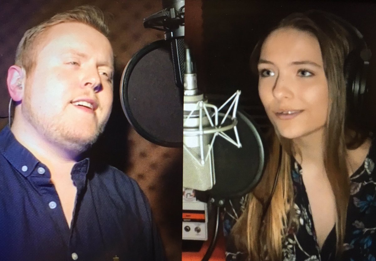 AgneGmusic's tweet photo. Check it out! #EdSheeran #Perfect duet with @Adampaullacey #cover  https://t.co/mqY2XAPk4S https://t.co/ctf4TDdabL