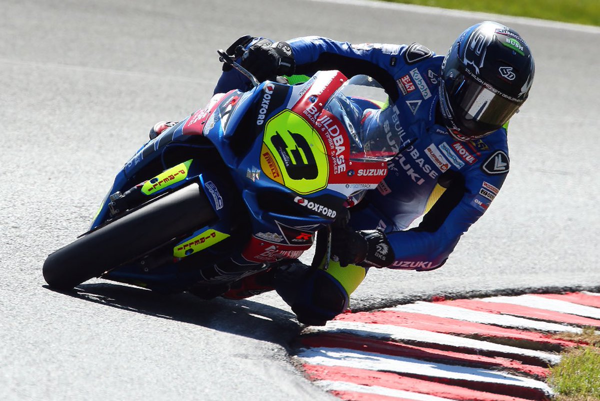 6DHelmetsUK's tweet photo. Strong showing today for the @6DHelmetsUK @OfficialBSB National Superstock Riders Alex Olsen Finishing in 6th and @mcconnellracer finishing both sessions P2! #6DTeam https://t.co/2tJXB2ngZc