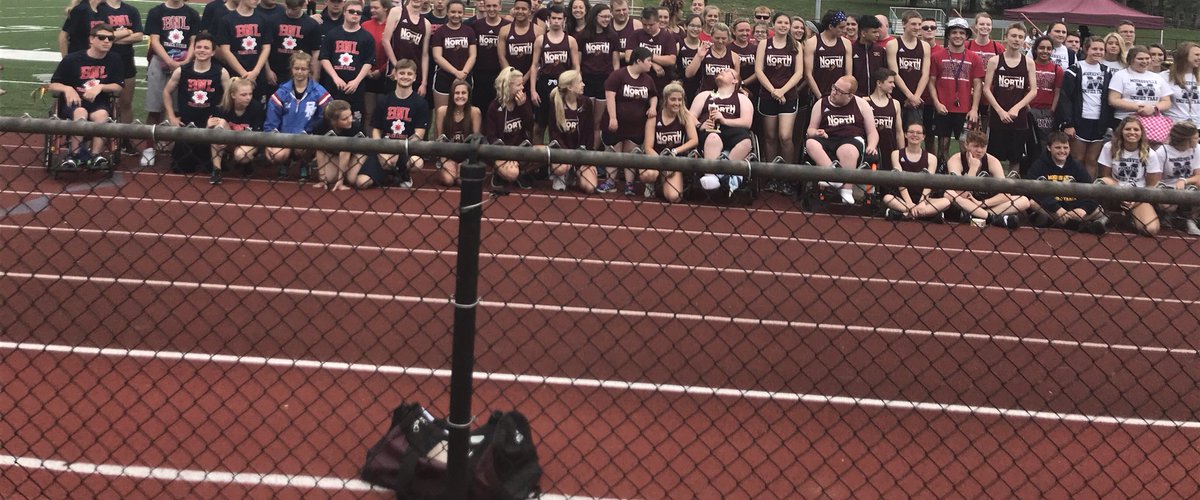 What a great day!!! Thanks to <a href="/BNLChamps/">BNL Champs Together</a> @TheVilleAthleti and <a href="/EHSMustangs/">Edgewood High School</a> for coming! #UnifiedSports <a href="/ChampsTogether/">Champions Together</a>
