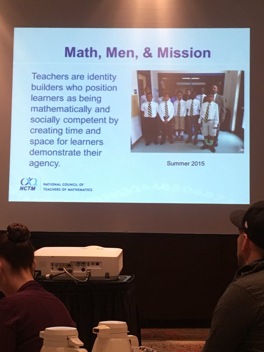 GeriFeiock's tweet photo. "How do we rethink this notion of status?" @robertqberry  #MCTMduluth #MTBoS #iteachmath https://t.co/YePecjvMA9
