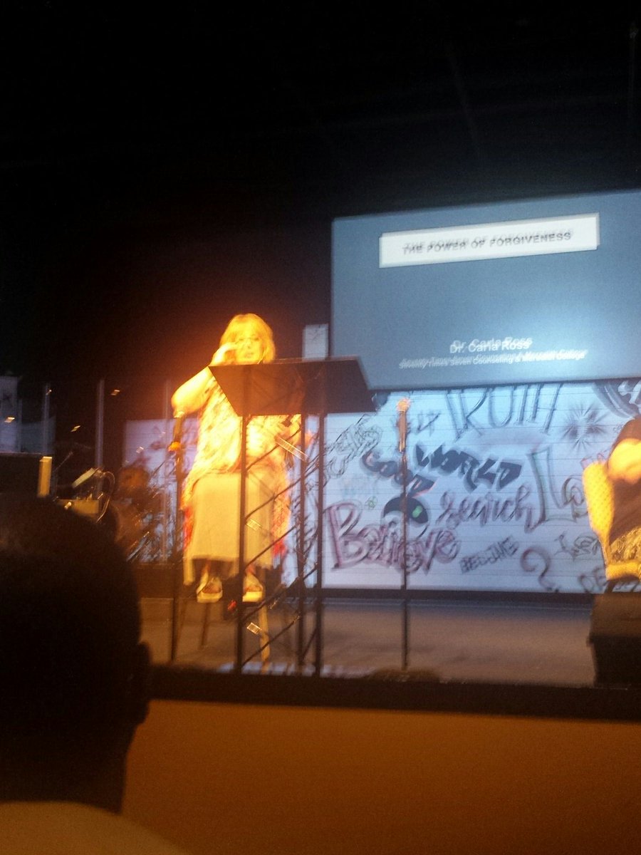 Reconciliation in the Greek means mutual change. Good stuff from Dr. Carla Ross. Speaking on the power of forgiveness after abuse. <a href="/joy_forrest/">Joy Forrest</a>