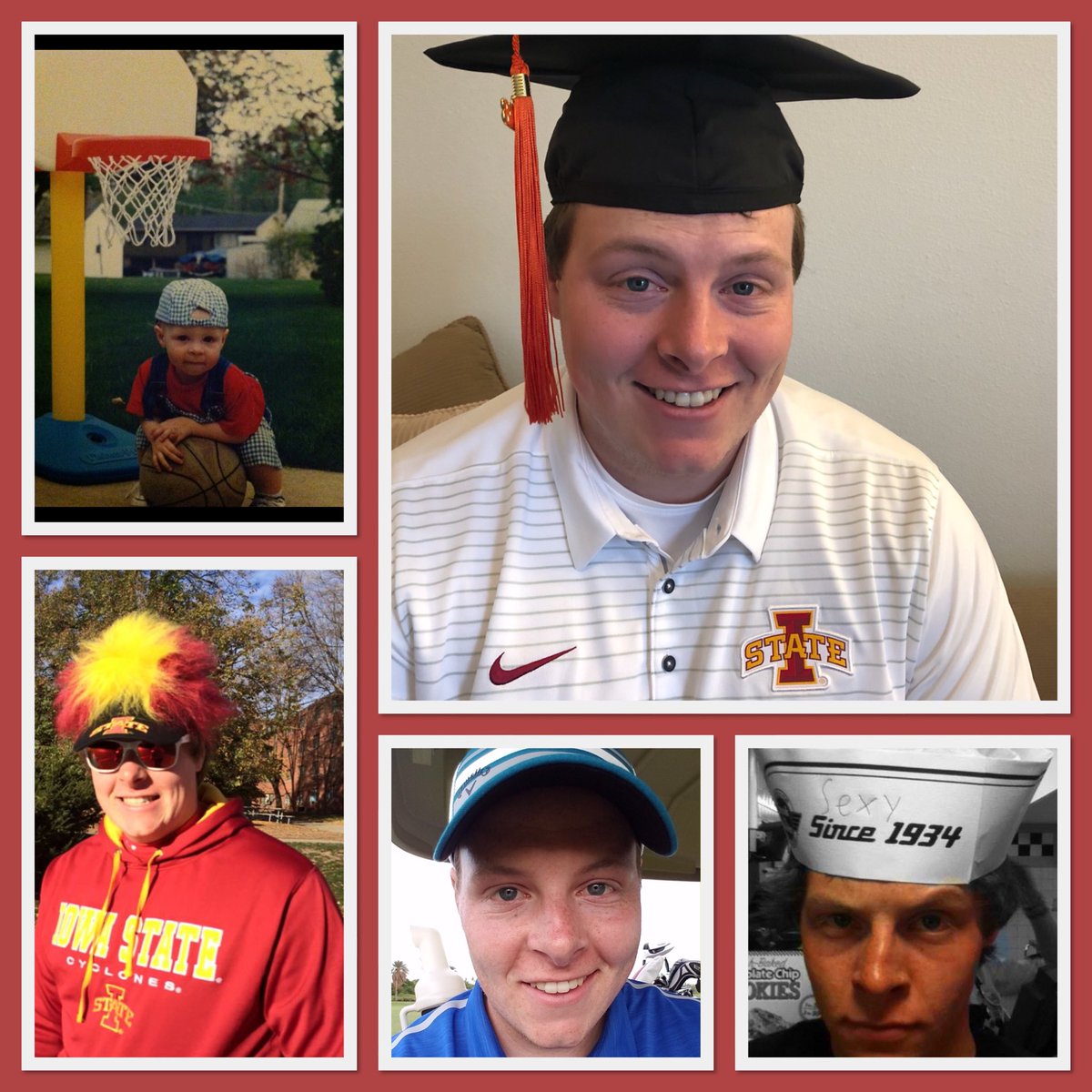 daveknuckey's tweet photo. Many different hats, but this one tops them all!!! Congrats, Thomas!
#cyclONEgrad https://t.co/Z0XARaDOUl