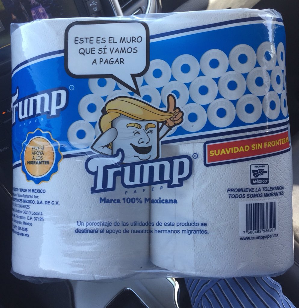 afbattaglia's tweet photo. @realDonaldTrump We are actually building it! #trumptoiletpaper #softnesswithoutborders https://t.co/YnFHJX1ULh