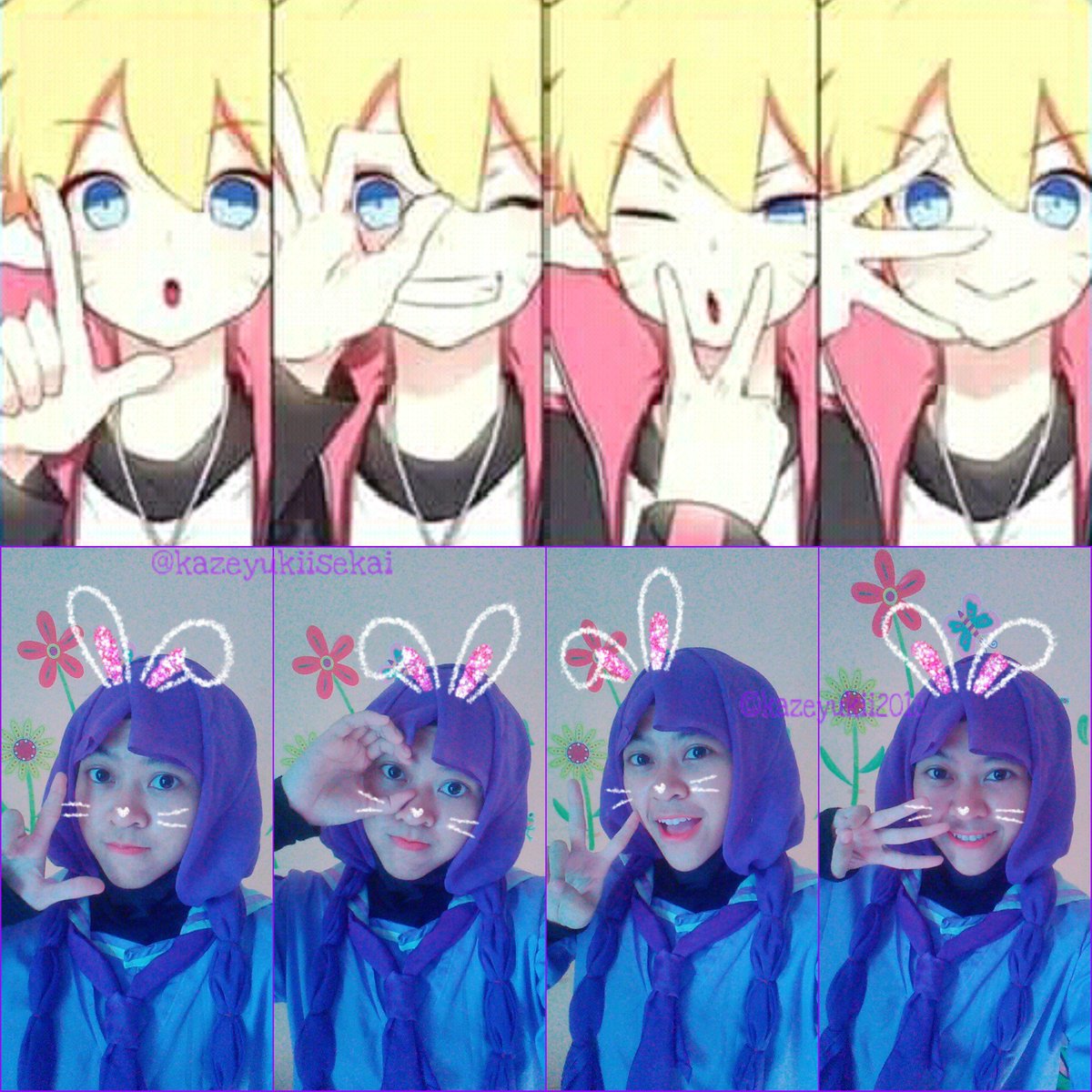 syifantasi's tweet photo. L.O.V.E 💜💛
#cosplay #hijabcosplay #cosplayer #BORUTO #SumireKakei #BorutoNarutonextgenerations #BoruSumi #cosplayhijab #hijabicosplay #sumirecosplay https://t.co/bhbbbgHft2