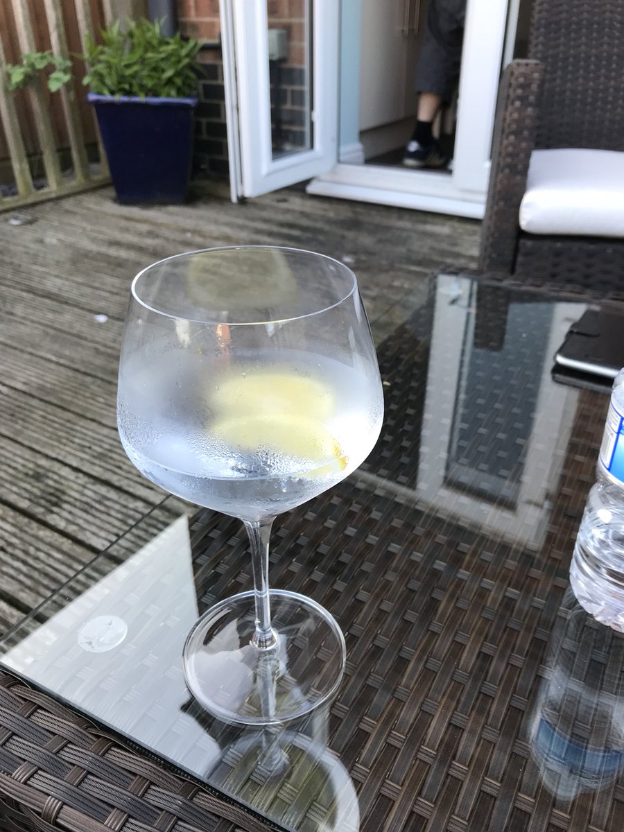 FayeLoseby's tweet photo. Enjoying a nice gin &amp; tonic in the garden #summer https://t.co/KviO9kvACN
