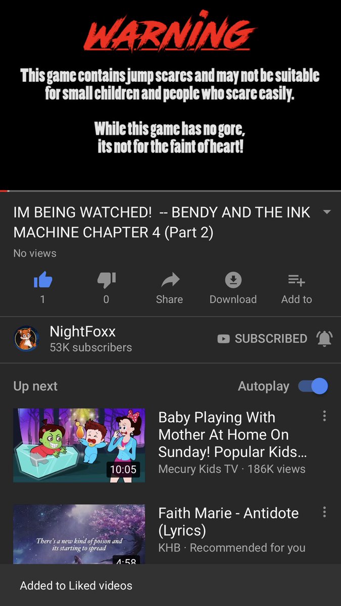Meg_Eliz7's tweet photo. Excited for this episode☺️ @MrNightfoxx
Also #foxxfam #first #subed #liked #notificationson https://t.co/Pttw75WOyb