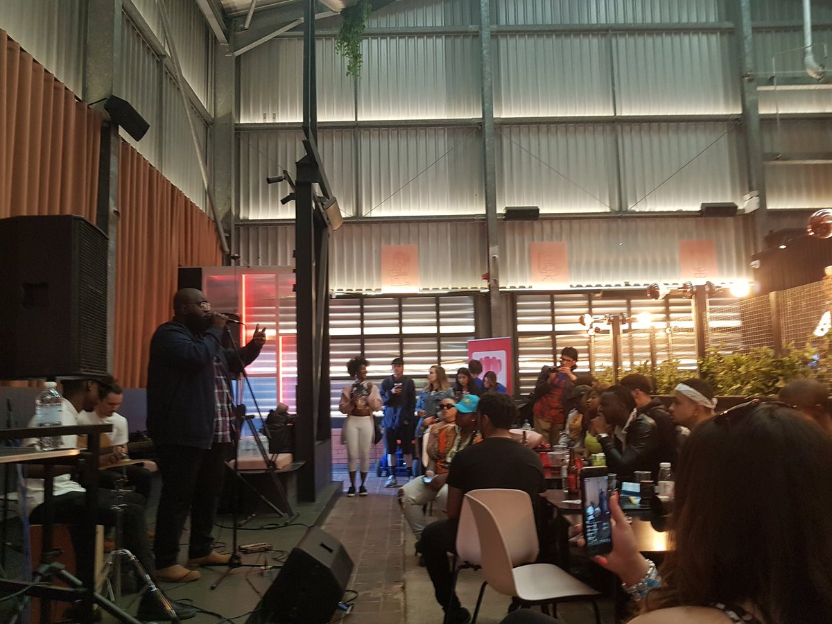punchrecords's tweet photo. What a voice @iamRicardoW wowing the @SoundCity crowd!

We've been showcasing the best new UK R&amp;B sounds all day @craft_minded 

#Soundcity18 https://t.co/867SqRKLbA