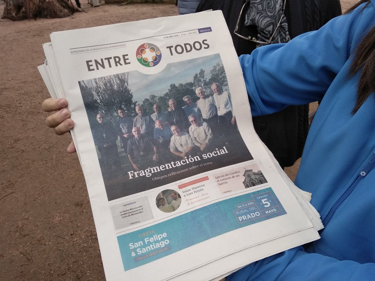 ICM_uy's tweet image. ¡Estamos entregando quincenarios #EntreTodos gratis! Pedí el tuyo en el stand del #DECOS 📰👏 #sfys2018 #VenYLoVerás
