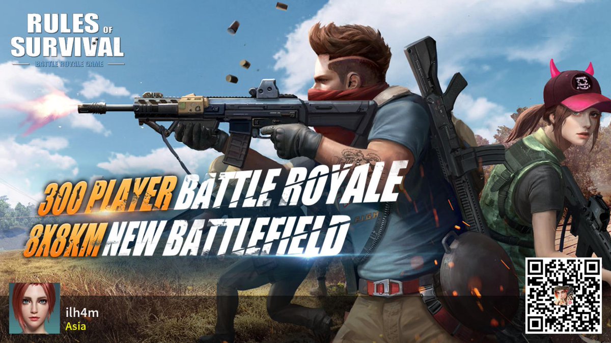 #RulesofSurvival