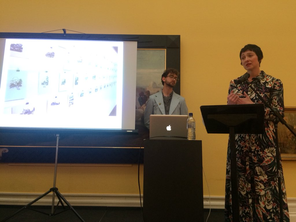 catriona_leahy's tweet photo. Great day @IntoBetterShape #printmaking #symposium made possible by turner prize winner @1lubaina @Tchill80 @HarrisPreston  @ArtlabCPS with @_Heather_Ross @lukas_hornby  Such a privilege to have spent the day with great artists - too many to mention here but pls retweet! https://t.co/6gdQBGWEQl