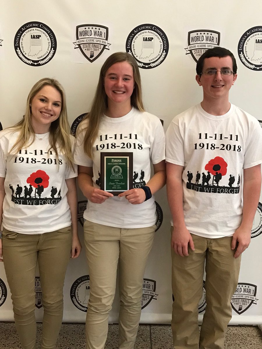 CastleHSKnights's tweet photo. Academic Teams competed at State today. Social Studies placed 2nd and Fine Arts placed 6th!!  #awesome #welldone https://t.co/Txa1u8QANf