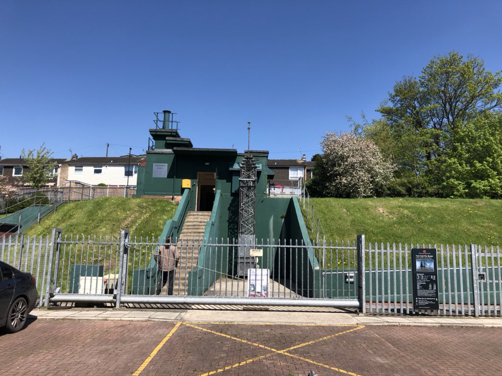 missthorpe's tweet photo. Used our @EnglishHeritage membership again today in the sunshine for two very different properties... The first a Cold War Bunker, and the second a Castle in the city! #englishheritage #coldwar #coldwarbunker #york https://t.co/KqmaDkojiH