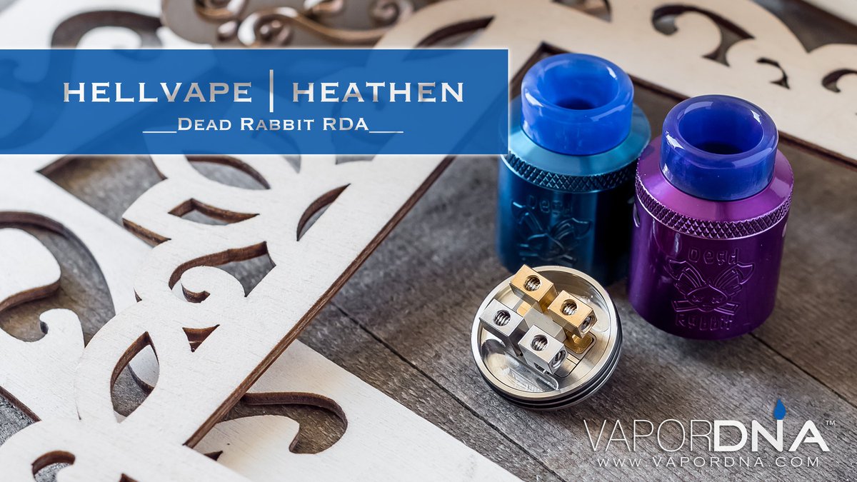 vapordna's tweet image. All New Colors of The HellVape Dead Rabbit RDA Has Landed
~~~
Check Them Out: vapordna.com/Hellvape-X-Hea…

_____
#DeadRabbitRDA #HellVape #Weekends #VapePorn #VapeLife #CaliVape #SocalVape #IMPROOF #QuitSmoking #AllDayVape #Vape #Ecig #SouthBay