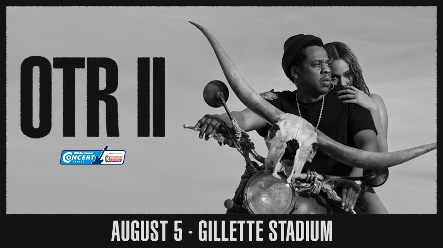 3️⃣ months 'til #Beyonce &amp; #JayZ return to Foxboro with their #OTR2 Tour! 

Get your tix before they're gone: bit.ly/OTR2Foxboro
