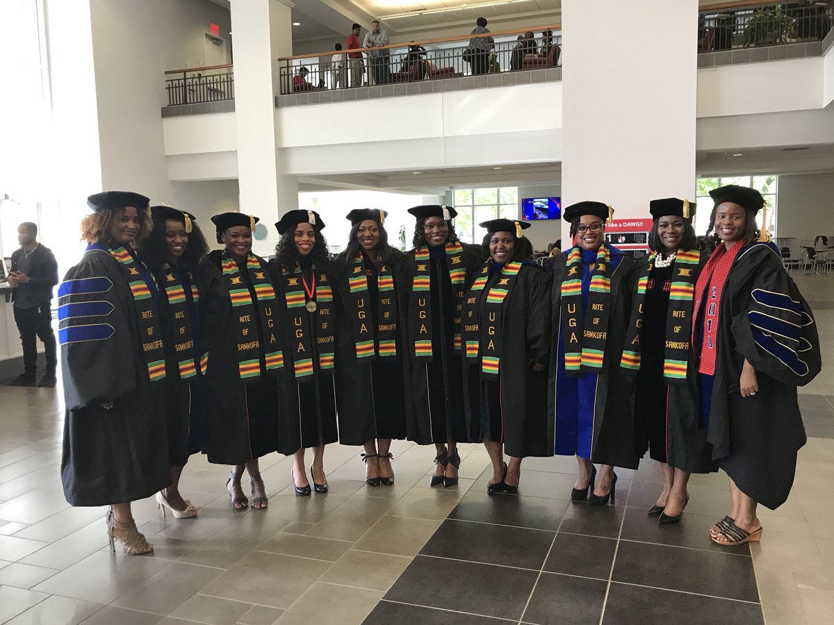 Drcooper74's tweet photo. I am excited about being welcomed into the academy! #uga2018 #sisterscholars #ugaalumni #ros2018 https://t.co/vkODJaTEQb