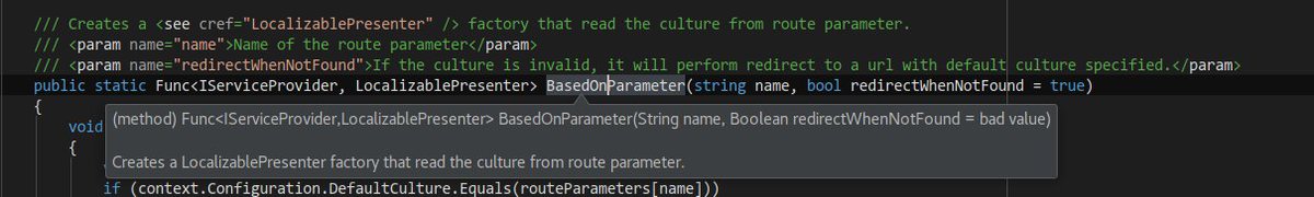 djanosik's tweet photo. @VisualStudio Will you ever support XML comments without summary tags? Just like it works in @code, @JetBrainsRider and other tools. https://t.co/MgrycVGDbU